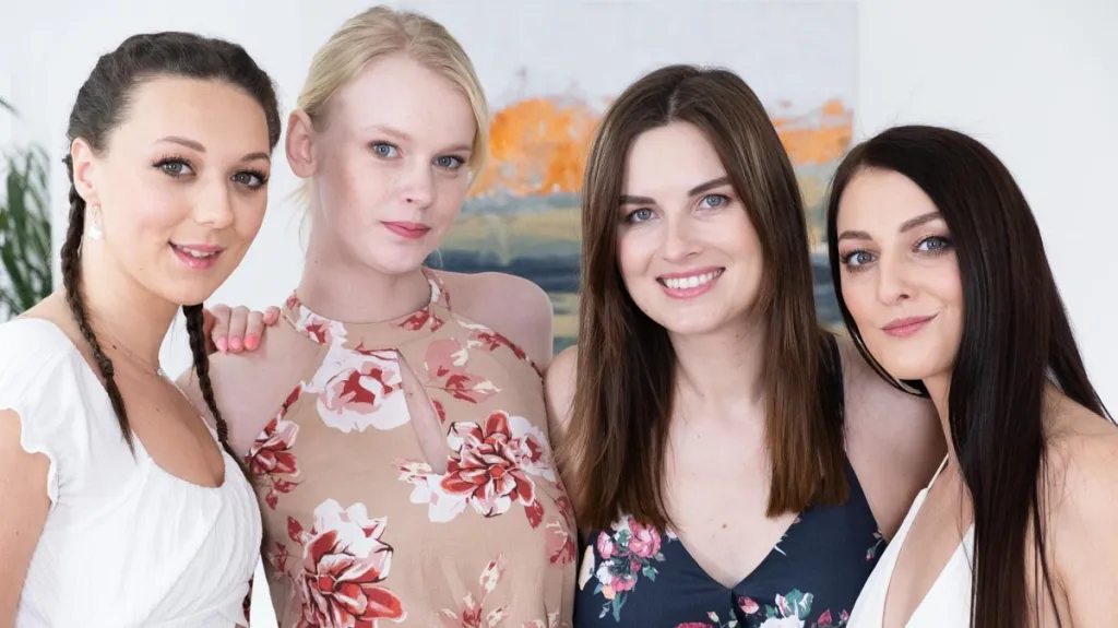 Katy Rose, Jenifer Jane, Ariela Donovan - Easter Party Trio: Blowjobs, Cowgirl & Reverse Cowgirl