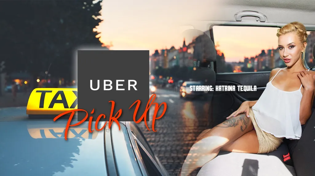 Katrin Tequila's Surprise Blowjob in Taxi - HD 180° VR