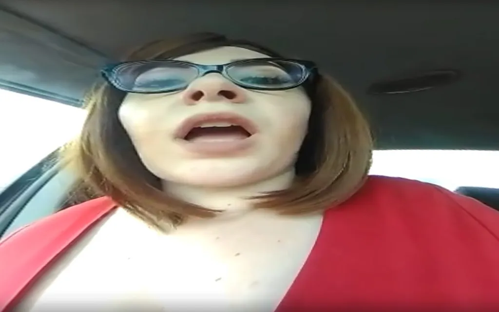 Jane Judge's Big Boobs Fetish: Solo Glasses Facesitting Video in VR - HD Binaural Sound