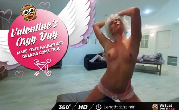 Blonde Striptease: [Performer 1], [Performer 2], [Performer 3] in 4K POV
