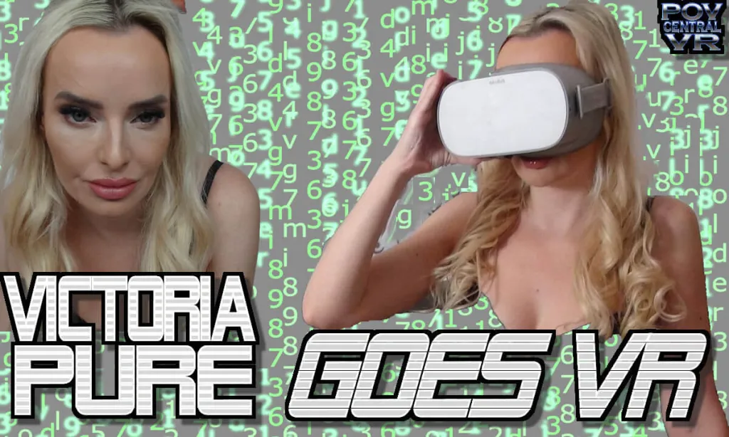 Amy Pink's VR Xperience: Blonde Bombshell in Stockings Goes POV