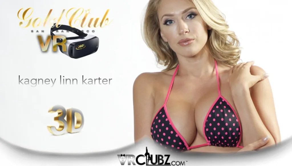 Kagney Linn Karter's Sensual Solo Striptease in VR - HD 3D