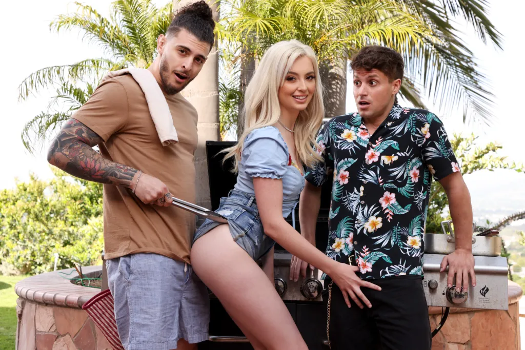 Lexi Lore, Jay Romero, Adonis Breeds in a Taboo Threesome - HD
