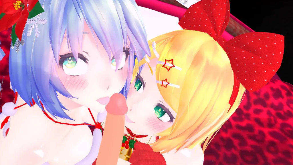 Rin & Hatsune Miku in 3D Hentai VR Video - Maximum Quality & Bitrate