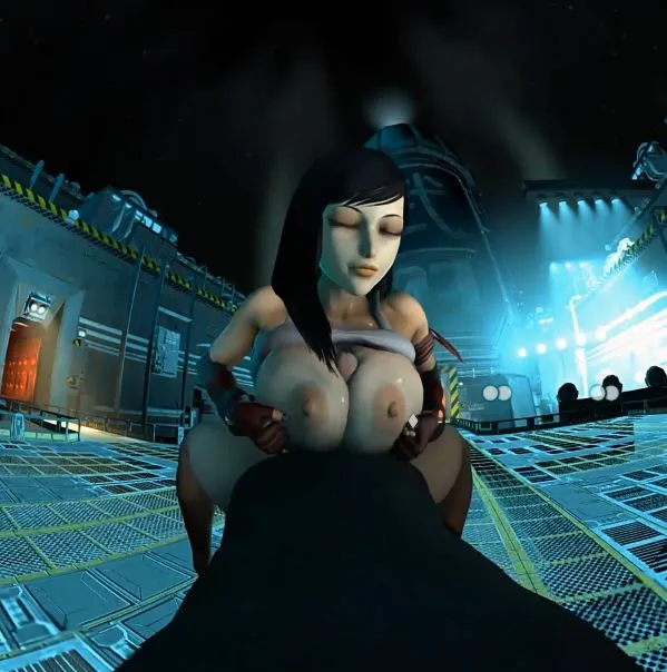 VD-Binaural Sound VR Porn: Luna, Tifa Lockhart, Gentiana - Dark Dreams' Fap Hero (180°, HD, 3D Hentai)