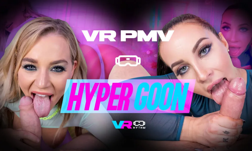 Melissa Stratton & Blake Blossom - Facial Compilation in VR (POV, 60 FPS)