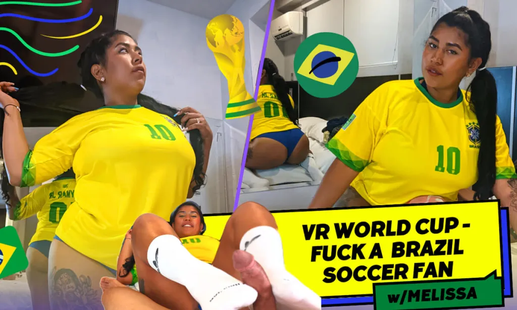 Latina Soccer Fan Melissa Suarez: 180° VR Big Ass Sex Experience