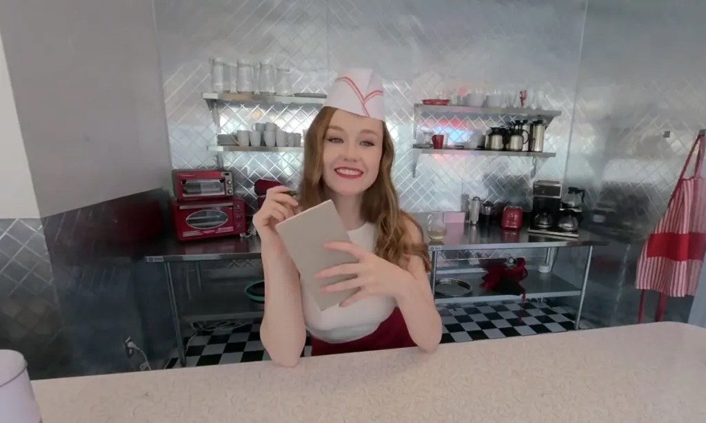 Emily Bloom's Ukrainian High Heels 180° VR Video (60 FPS, 4K)