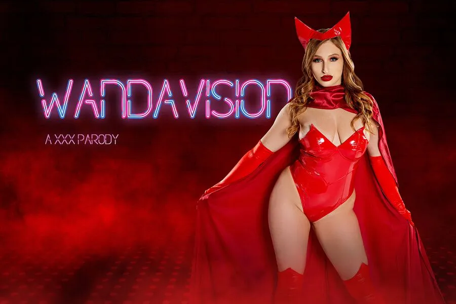 Skylar Snow in WandaVision Cosplay Parody: VR 180° Blowjob