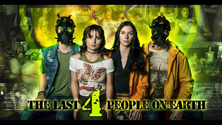 Celestina Blooms and Evie Christian's Apocalyptic Threesome: Shocked Step Siblings' Taboo Blowjobs and Creampies
