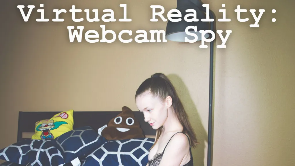 Emily Bloom's Solo Brunette Blowjob - VR 180° HD Experience