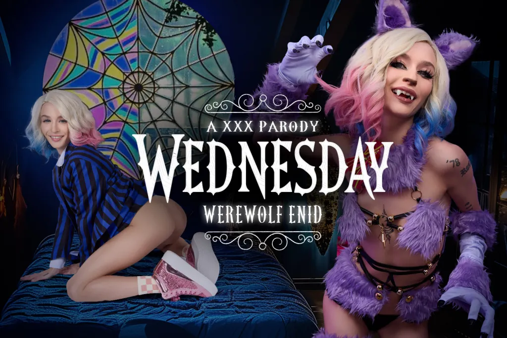 Emma Rosie's Werewolf Date: 8K VR Furry Porn with Blonde Teenage Enid