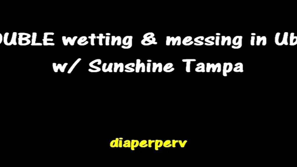 Sunshine Tampa's Pissing Humiliation: Wetting Myself in the Car