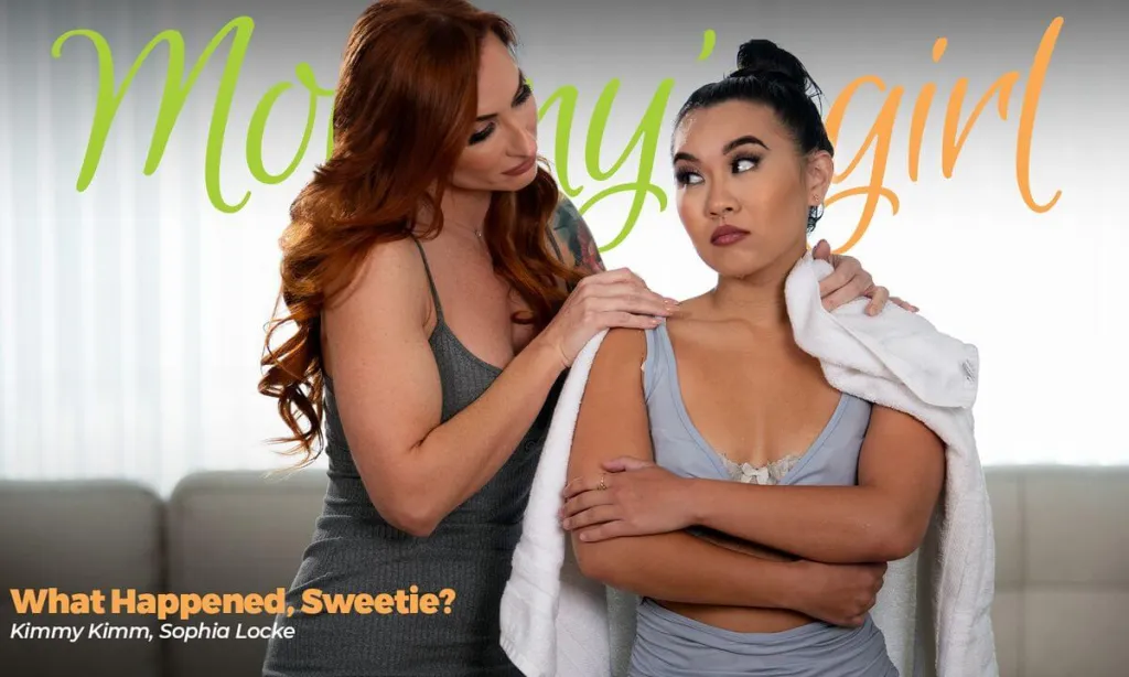 Kimmy Kimm and Sophia Locke - Surprising Discovery Leads to Sensual Stepfamily Bonding