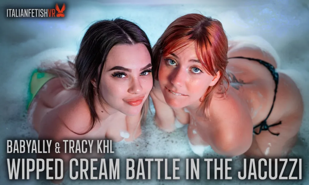 Babyally and Tracy Khl - Fetish Fingering Battle in VR