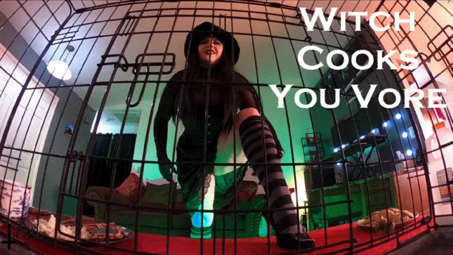 Jane Judge's Fetish Fattening: Brunette Witch's POV 360° VR Solo Facesitting Experiance