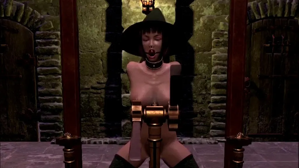 Wraith931 3D Models - Cosplay Witch's BDSM Vibrator Experience
