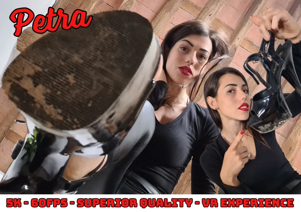 Petra's Leather and Heels Fetish: Solo Sitting & Shoe Cleansing in HD