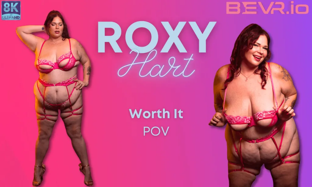 Roxy Hart's 180° Shaved Pussy 4K VR Experience