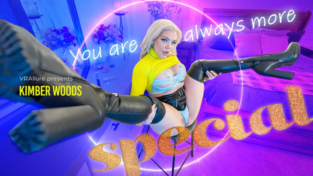 Kimber Woods' Explicit 8K VR Solo session with Dildo - Fingering & Masturbation