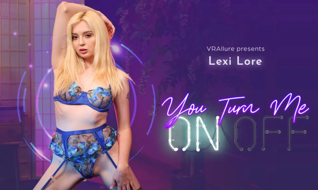 Lexi Lore's 8K VR Experience: Blonde Bombshell in Stockings Checks You Out