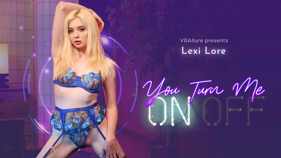 Lexi Lore's VR Solo Session: Fingering, Stockings, & Shaved Pussy (POV, 8K, Binaural Sound)