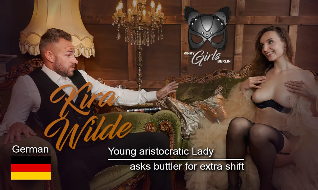 Kira Wilde's Stockings & High Heels Blowjob - HD Video