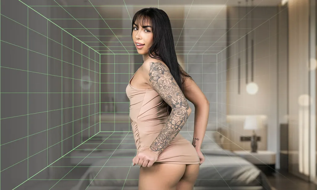 Black Angel A's Immersive Sex Experience: Cowgirl, Doggy, Missionary - VR 5K, 60 FPS